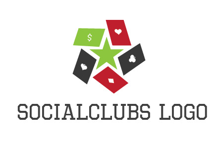 game cards with star in a logo