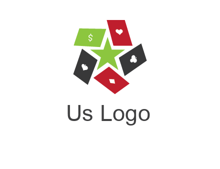 game cards with star in a logo