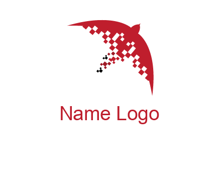 flying bird logo