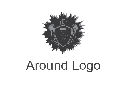 shield with wings logo