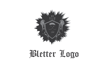 shield with wings logo