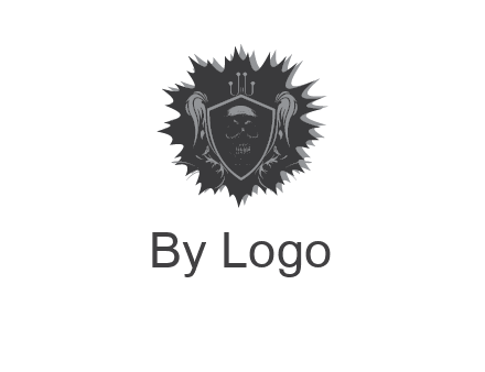 shield with wings logo