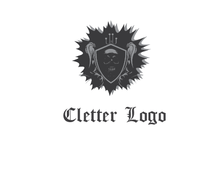 shield with wings logo