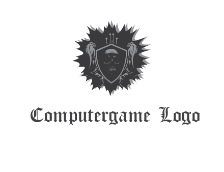 shield with wings logo