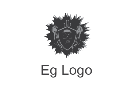 shield with wings logo