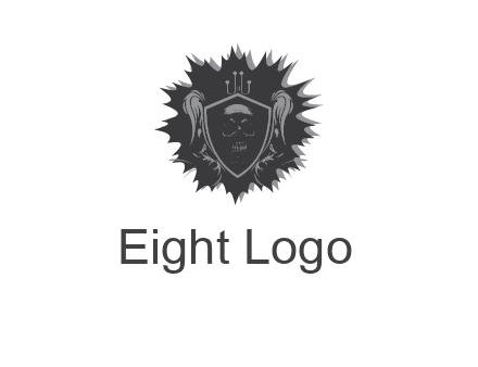 shield with wings logo