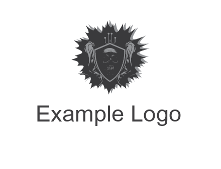 shield with wings logo