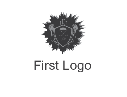 shield with wings logo