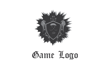 shield with wings logo