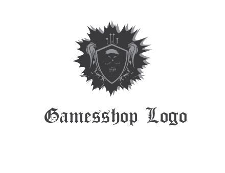 shield with wings logo