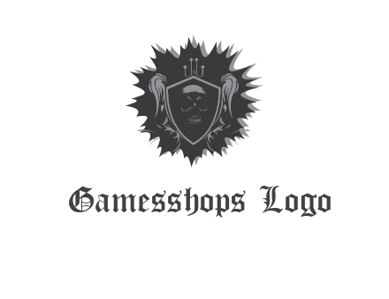 shield with wings logo
