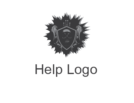 shield with wings logo