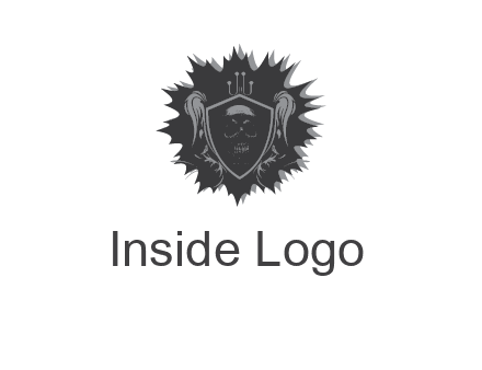shield with wings logo