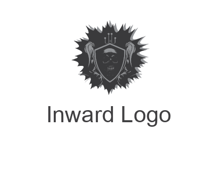 shield with wings logo