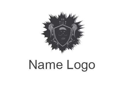 shield with wings logo
