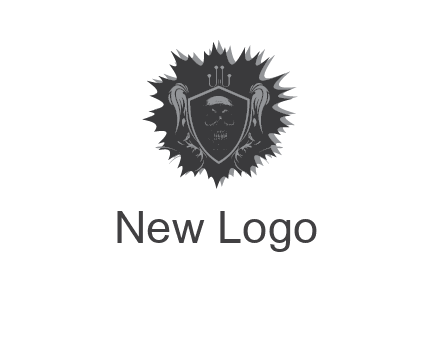 shield with wings logo