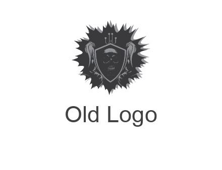 shield with wings logo
