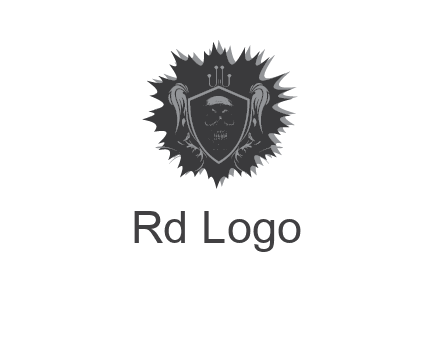 shield with wings logo