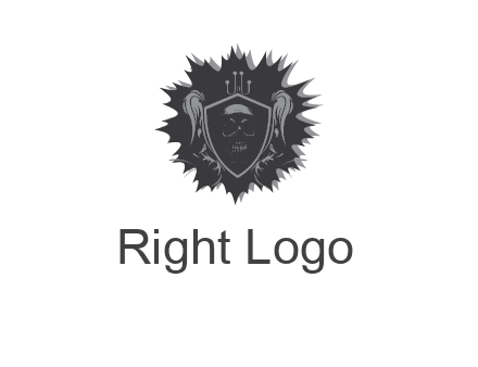 shield with wings logo