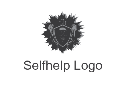 shield with wings logo