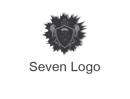 shield with wings logo