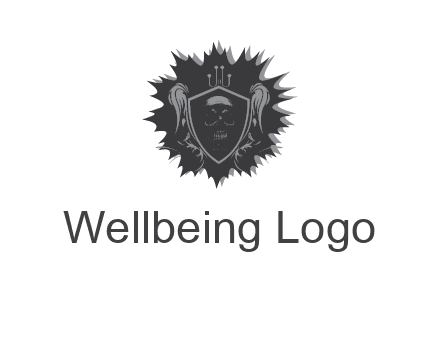 shield with wings logo