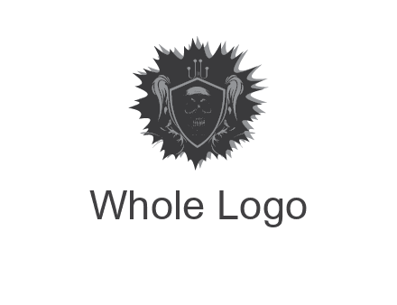 shield with wings logo