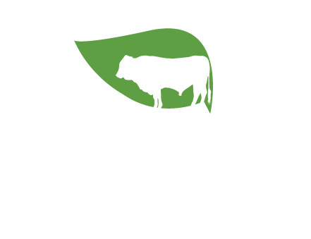 cow in leaf logo