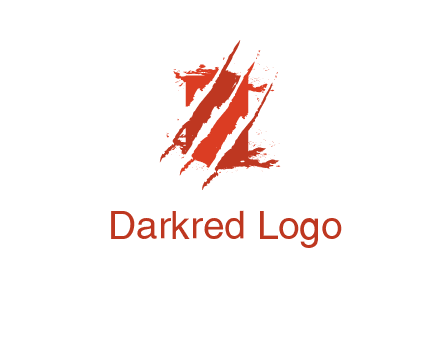 claw marks on a box logo