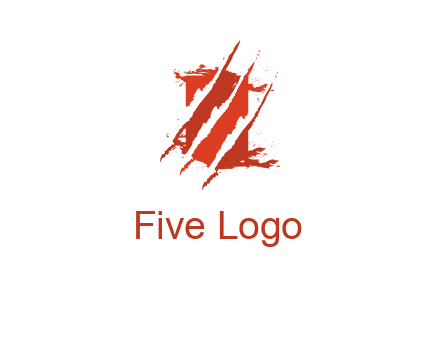 claw marks on a box logo