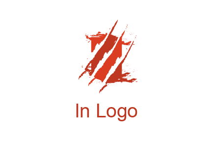 claw marks on a box logo