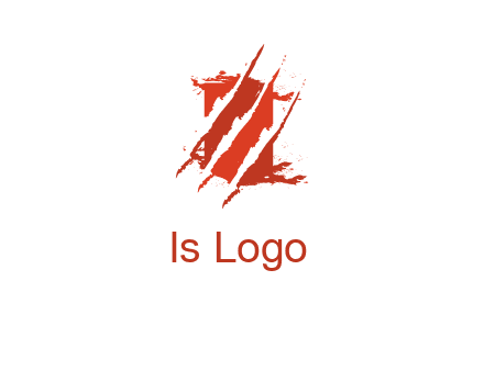 claw marks on a box logo