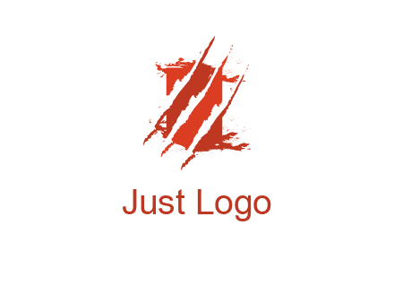 claw marks on a box logo