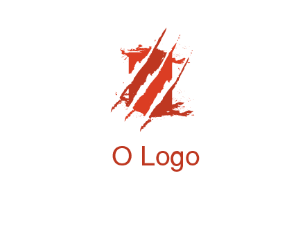 claw marks on a box logo