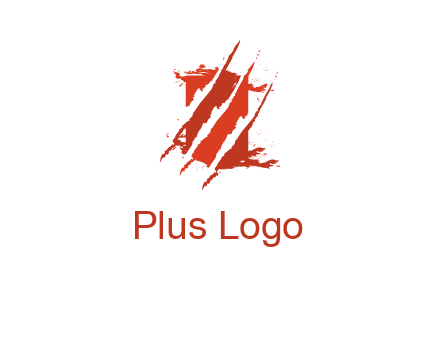 claw marks on a box logo