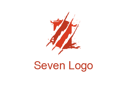 claw marks on a box logo