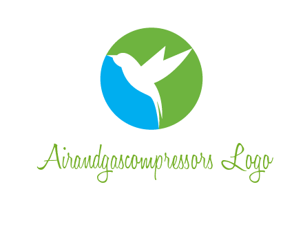 bird in circle logo