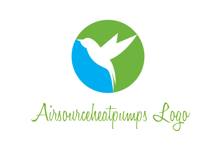 bird in circle logo