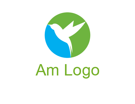 bird in circle logo