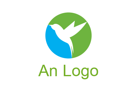 bird in circle logo