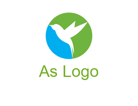 bird in circle logo