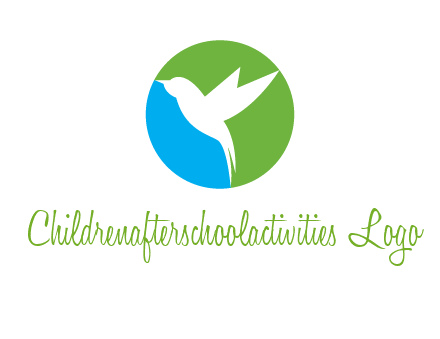 bird in circle logo