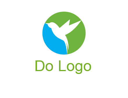bird in circle logo