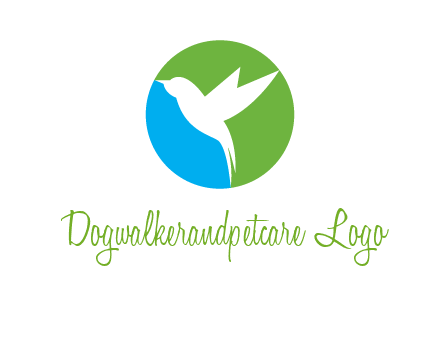 bird in circle logo