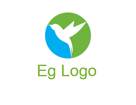 bird in circle logo