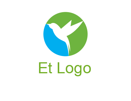 bird in circle logo