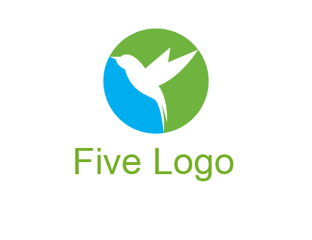 bird in circle logo