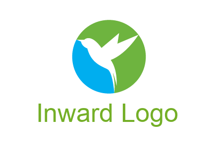 bird in circle logo