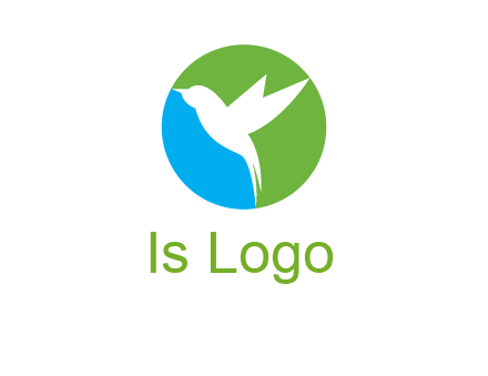 bird in circle logo