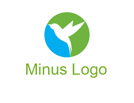 bird in circle logo